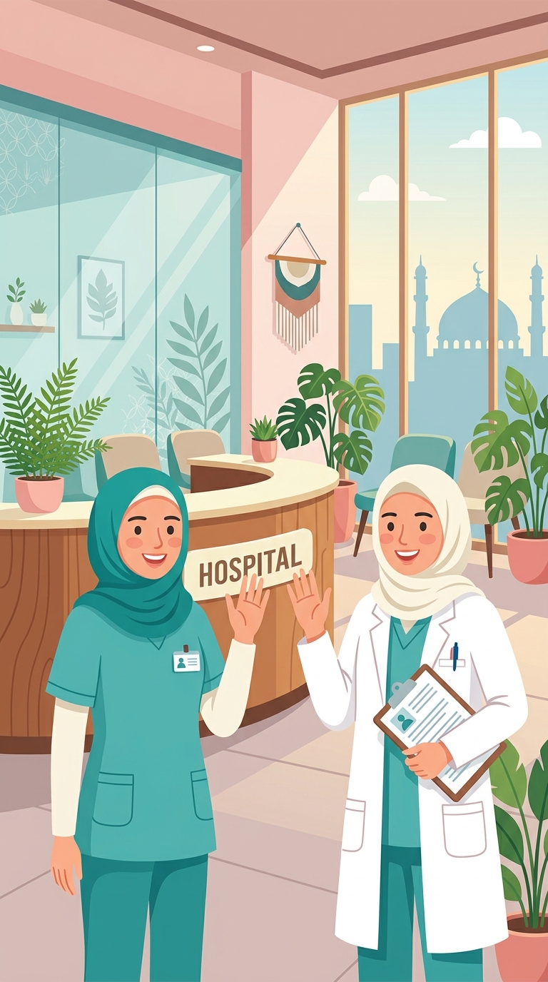 Dokter Muslimah RSU Berkah Ibu